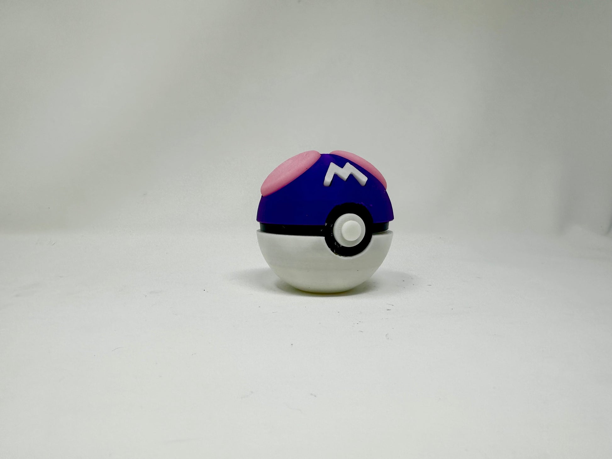 Master Ball Pokemon Prop High-Quality Decorative Pokeball for Display and Cosplay Multiple sizes - PokePrinting