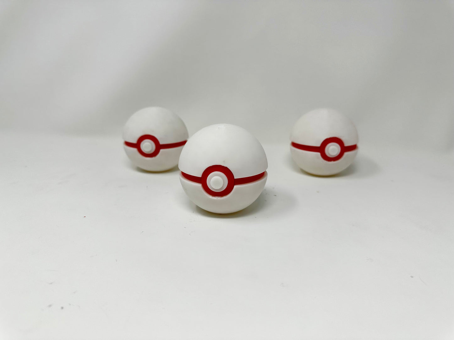 Premier Ball Pokemon Prop High-Quality Decorative Pokeball for Display and Cosplay Multiple sizes - PokePrinting